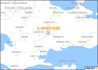 map of Iliókastron