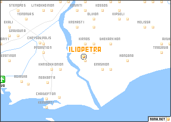 map of Iliópetra