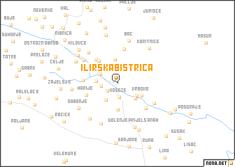 map of Ilirska Bistrica