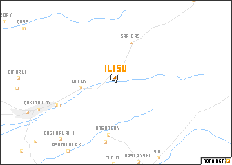 map of İlisu