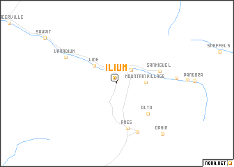 map of Ilium