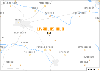 map of Iliya-Blŭskovo