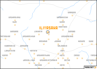 map of Iliyasawa