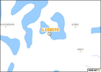 map of Ilkabere