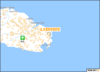 map of Il-Kappara