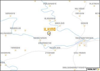 map of Il\