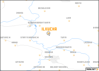 map of Ilʼkucha