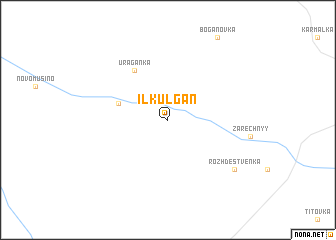 map of Il\