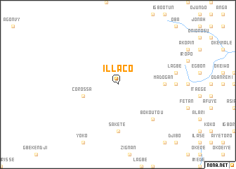 map of Illaco