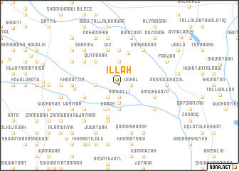 map of Illah