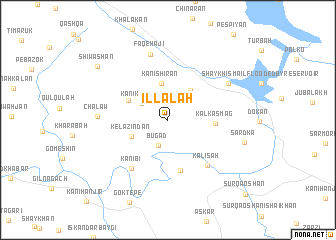 map of Illālāh