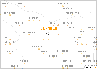 map of Illamoco