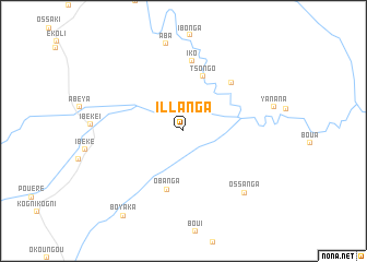 map of Illanga