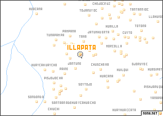 map of Illapata