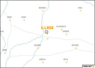 map of Illasa