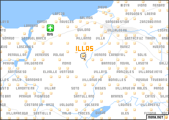 map of Illas