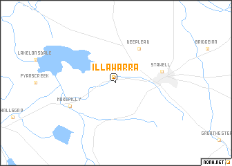 map of Illawarra