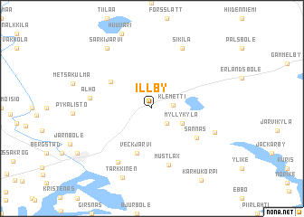 map of Illby