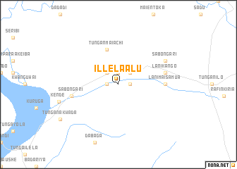 map of Illela Alu