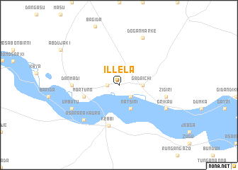 map of Illela