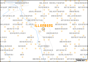 map of Illerberg