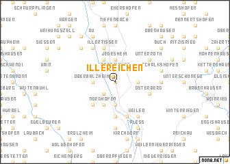 map of Illereichen