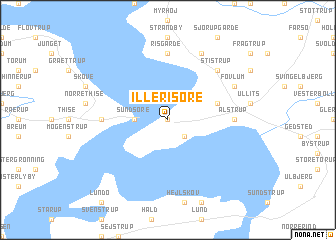 map of Illerisøre