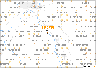 map of Illerzell