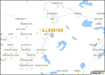 map of Illesäter