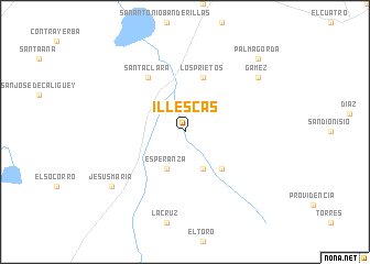 map of Illescas