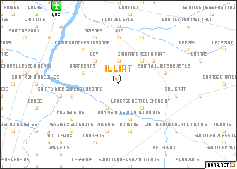 map of Illiat