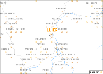 map of Illica