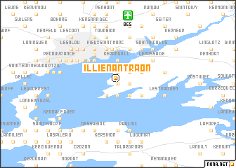 map of Illien-an-Traon