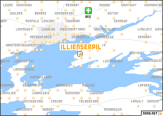 map of Illien Serpil