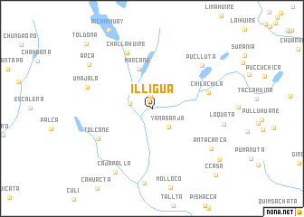 map of Illigua