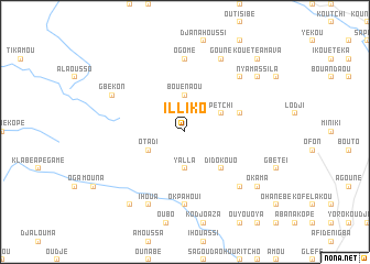 map of Illiko