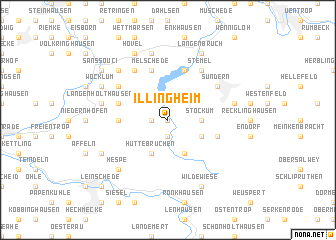 map of Illingheim