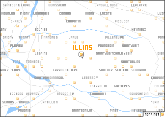 map of Illins
