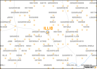 map of Illio