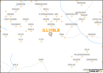 map of Illiyala