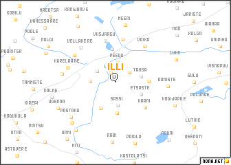 map of Illi