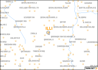 map of Īllī