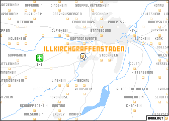 map of Illkirch-Graffenstaden