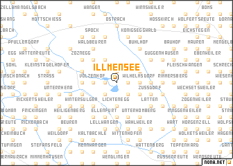 map of Illmensee
