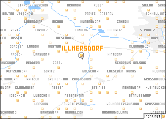 map of Illmersdorf