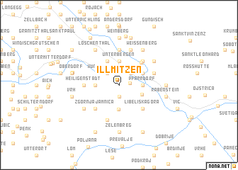 map of Illmitzen