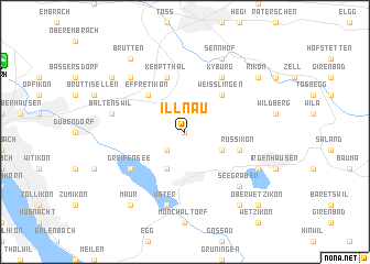 map of Illnau