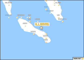 map of Illoning