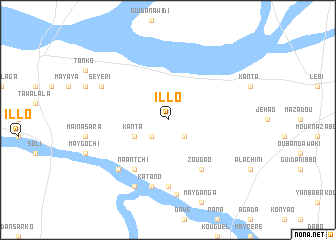 map of Illo