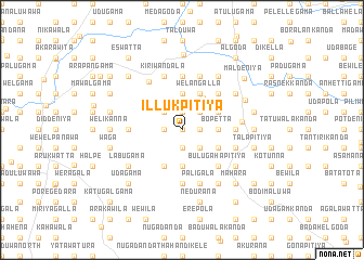map of Illukpitiya